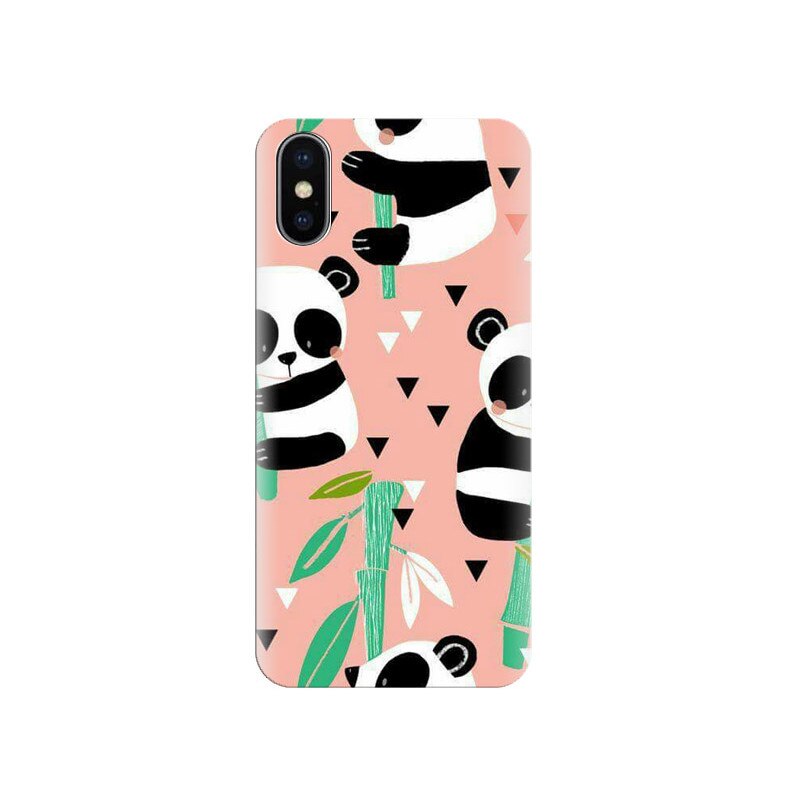 Husa Iphone X Baby Panda 002