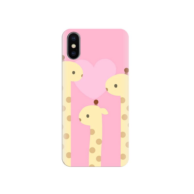 Husa Iphone X Cute Rose Gold 001