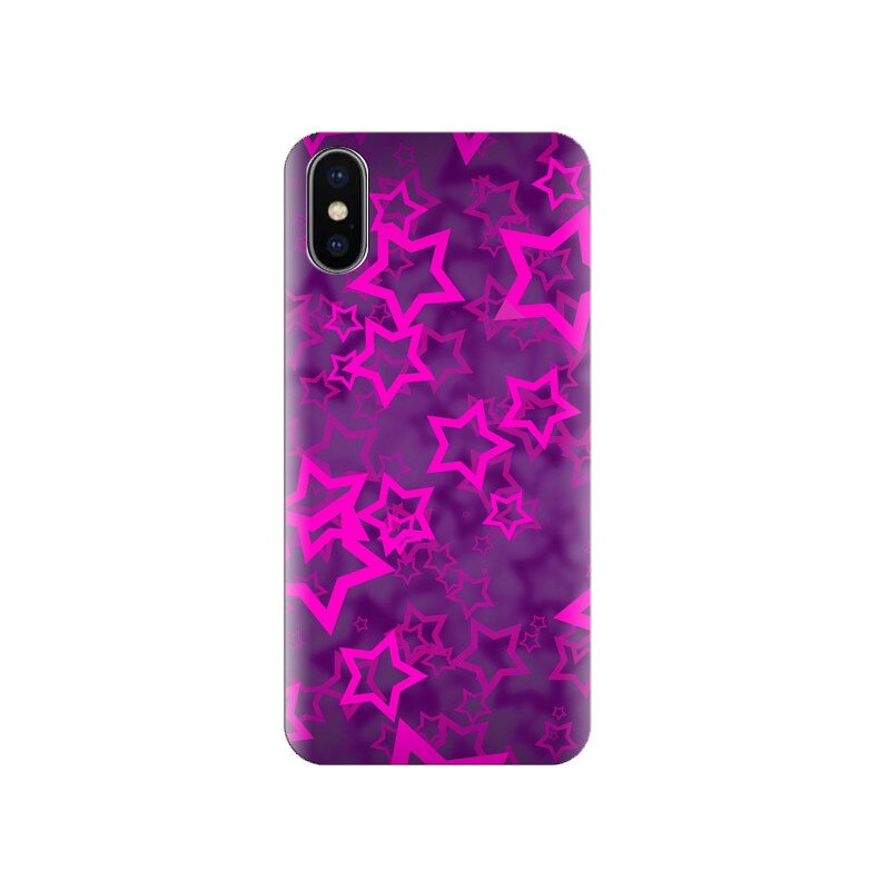 Husa Iphone X Pink And Black Kiss