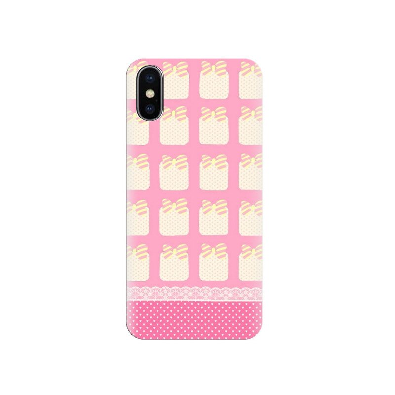 Husa Iphone X Pink Flower