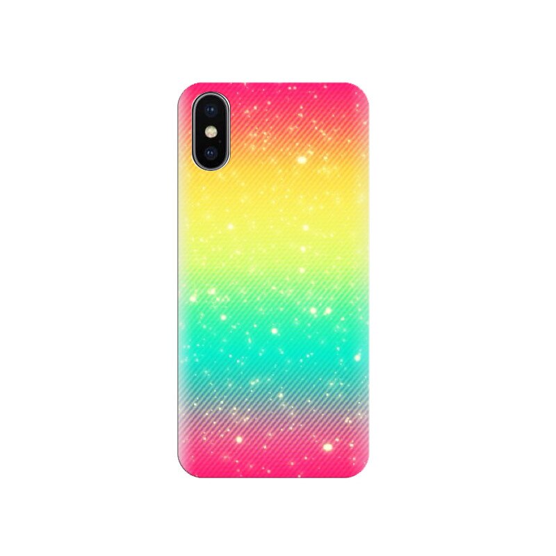 Husa Iphone X Rainbow Cute Girly