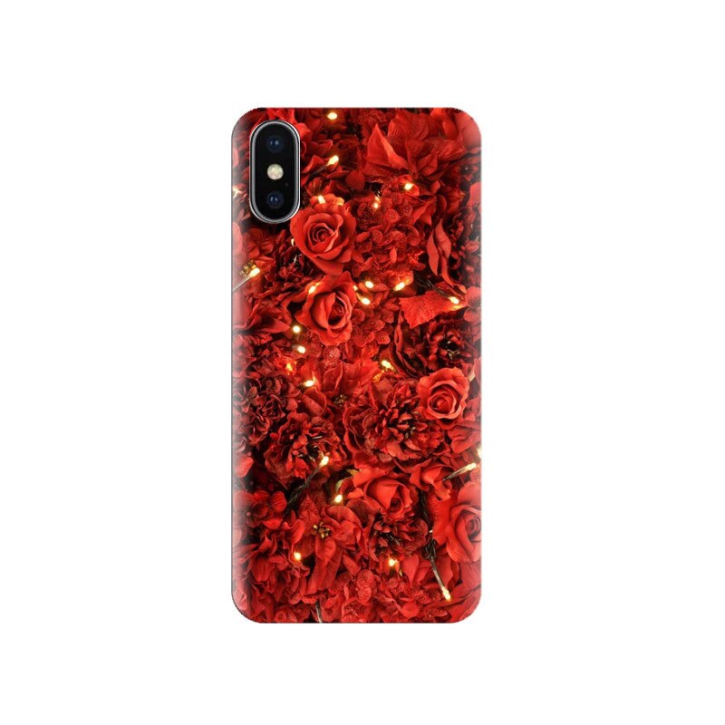 Husa Iphone X Rose Background