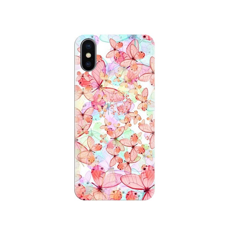 Husa Iphone X Pink Backgound