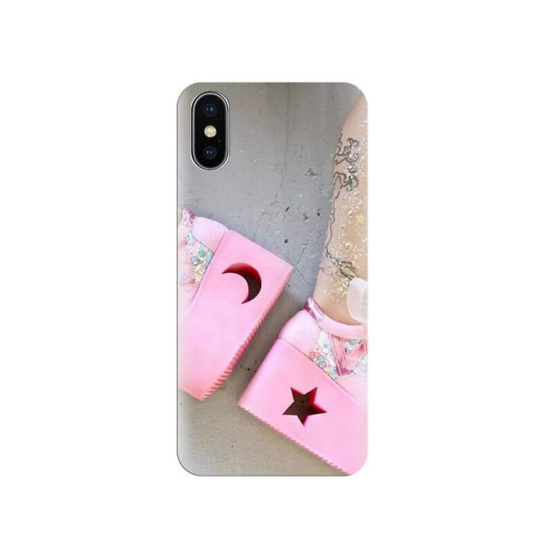 Husa Iphone X Pink Cute Girly 002