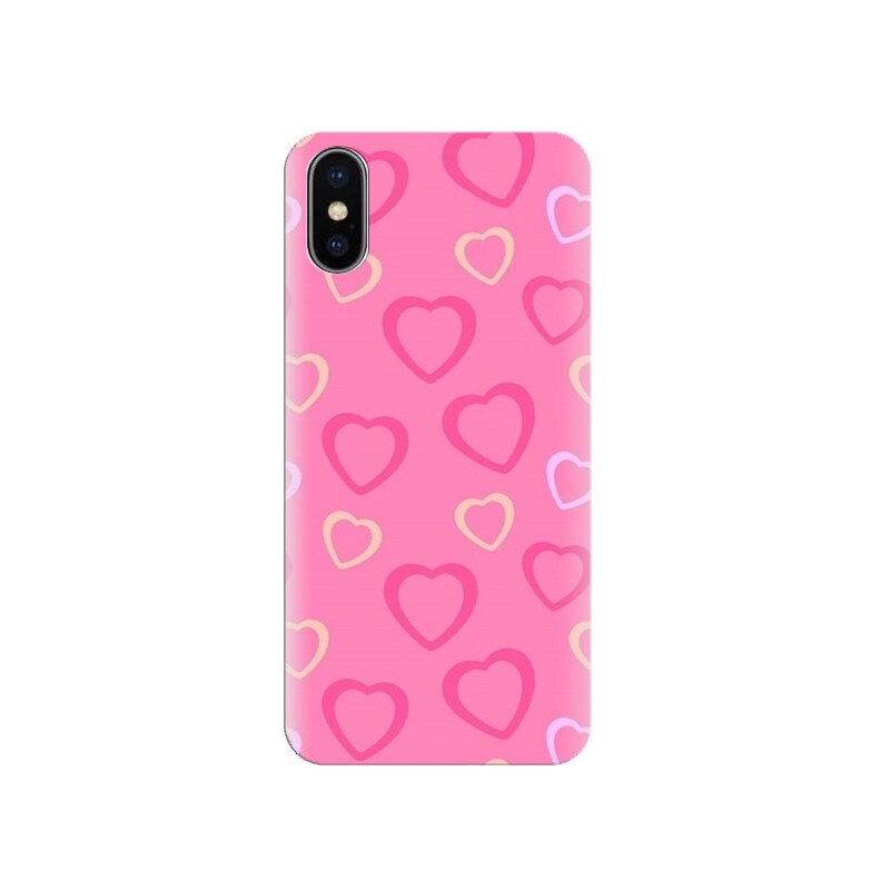 Husa Iphone X Pink Love
