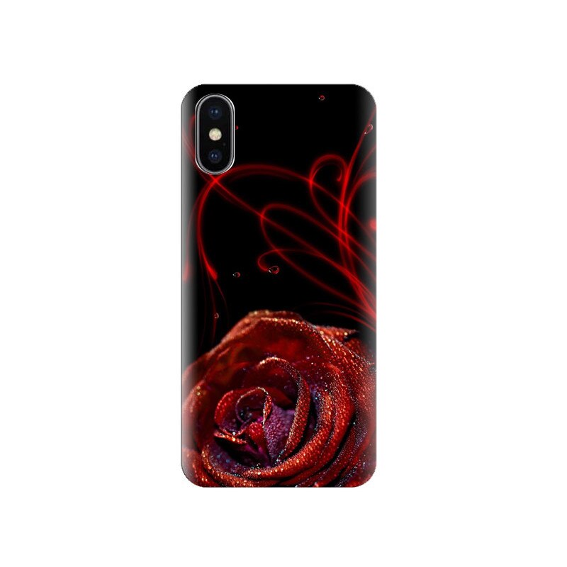 Husa Iphone X Rose 001