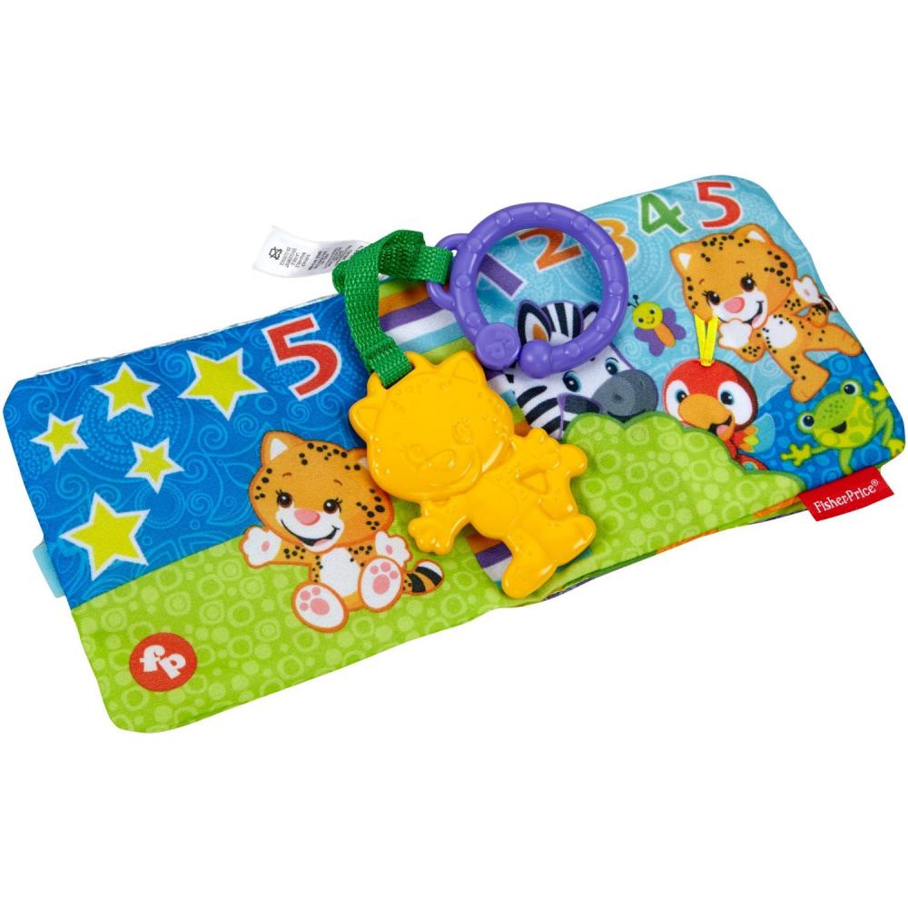 Jucarie interactiva Fisher Price Carticica textila