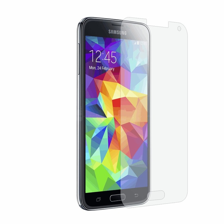 Защитно фолио Classic Smart Protection Samsung Galaxy S5 дисплей, защита на цял екран + Smart Spray®, Smart Squeegee® и микрофибър включени