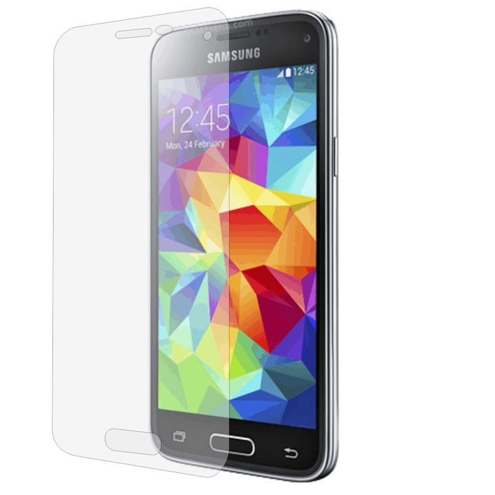Защитно фолио Classic Smart Protection Samsung Galaxy S5 Mini Dualsim дисплей, защита на цял екран + Smart Spray®, Smart Squeegee® и включени микрофибър