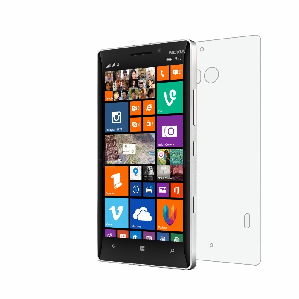 Folie de protectie Clasic Smart Protection Lumia 930 spate,protectie completa spate+Smart Spray®,Smart Squeegee® si microfibra incluse