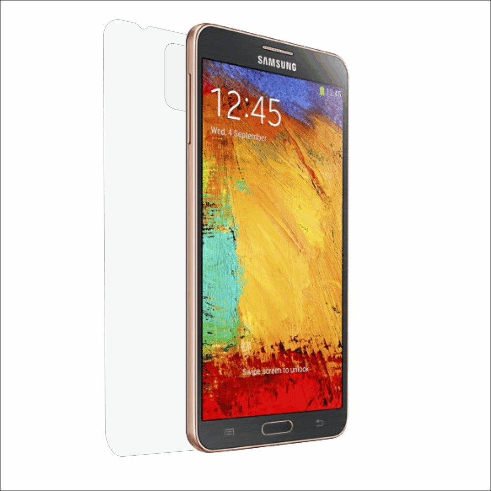 Folie de protectie Clasic Smart Protection Samsung Galaxy Note 3 spate,protectie completa spate+Smart Spray®,Smart Squeegee® si microfibra incluse