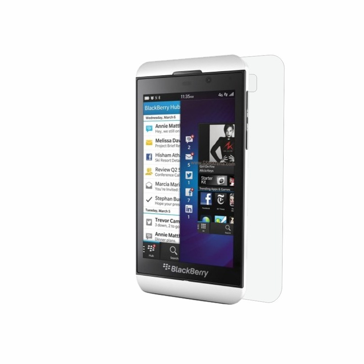 Защитно фолио Classic Smart Protection BlackBerry Z10 гръб, пълна защита на гърба + Smart Spray®, Smart Squeegee® и микрофибър включени