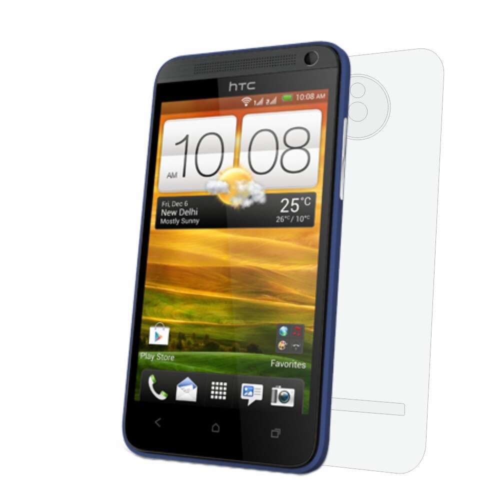 Folie de protectie Clasic Smart Protection Desire 501 spate,protectie completa spate+Smart Spray®,Smart Squeegee® si microfibra incluse