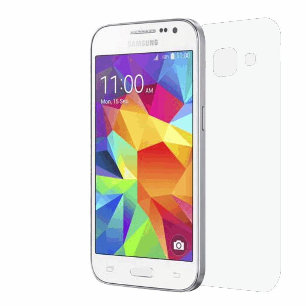 Folie de protectie Clasic Smart Protection Samsung Galaxy Core Prime spate,protectie completa spate+Smart Spray®,Smart Squeegee® si microfibra incluse
