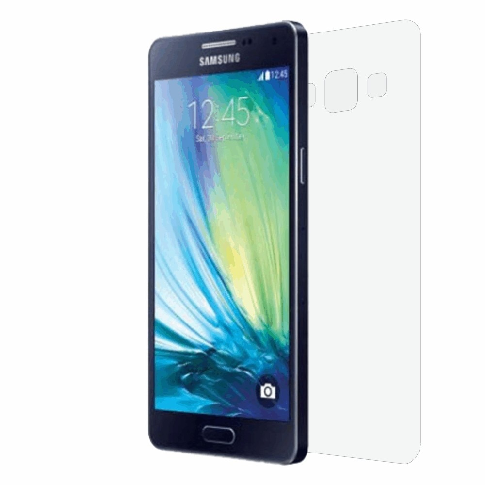 Folie de protectie Clasic Smart Protection Samsung Galaxy A3 spate,protectie completa spate+Smart Spray®,Smart Squeegee® si microfibra incluse