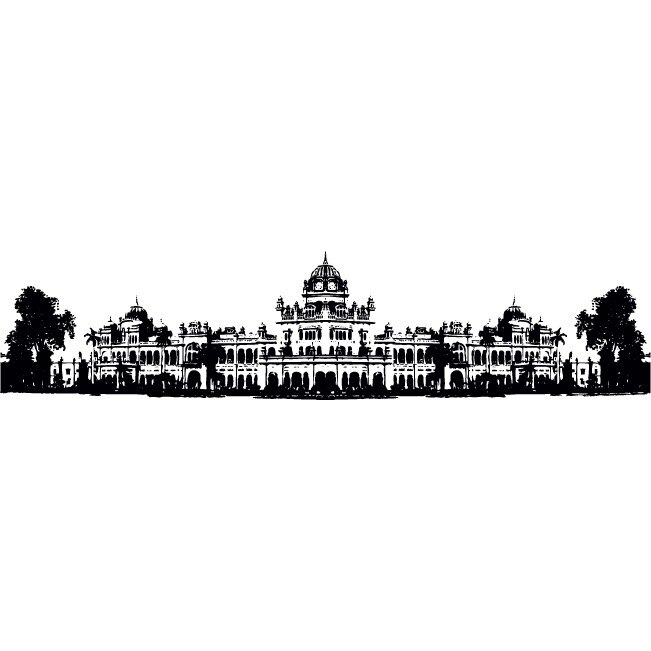 Peisaj din oras - Sticker Decorativ - Negru - 220 x 50 cm