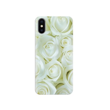 Husa Iphone X White Flower Cellphone Husa Iphone X White Flower Cellphone
