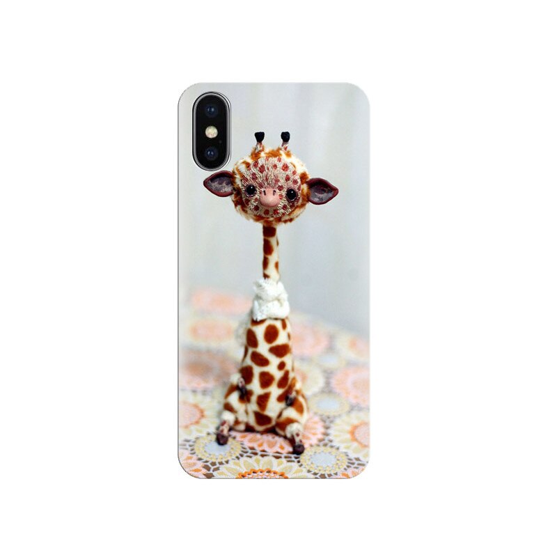 Husa Iphone X X Cute Giraffe