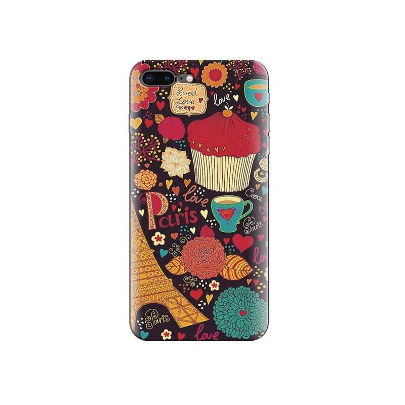 Husa Iphone 7 Plus Paris Cute Girly