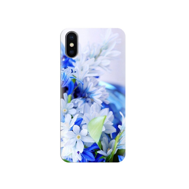Husa Iphone X White Flower 003