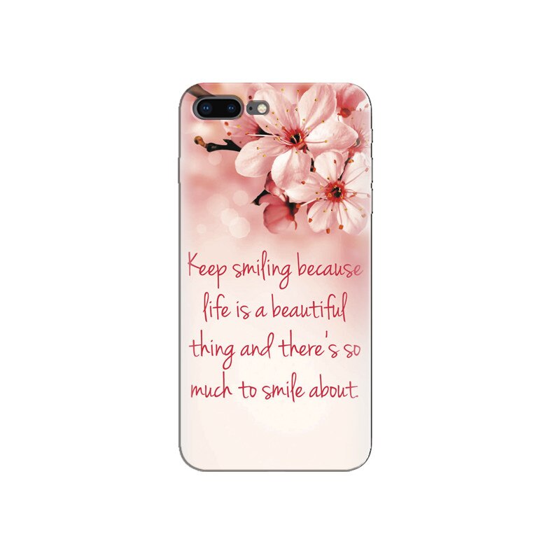 Husa Iphone 7 Plus Quotes Pink 002
