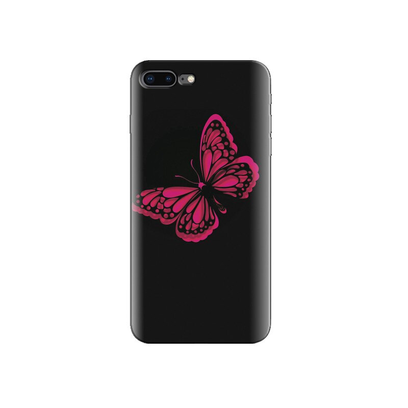 Husa Iphone 8 Plus Pink Butterfly 001