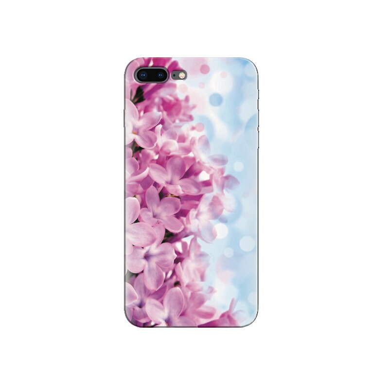 Husa Iphone 7 Plus Purple Flowers 002