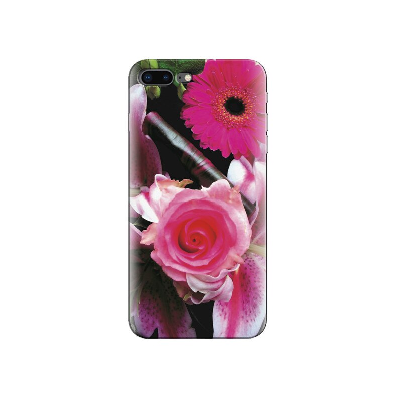 Husa Iphone 7 Plus Pink Flower 001