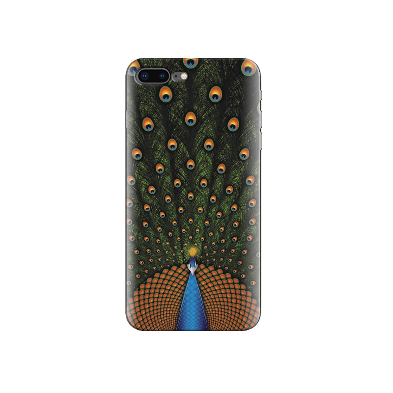Husa Iphone 8 Plus Peacock Feather Art