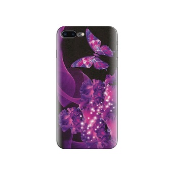 Husa Iphone 8 Plus Purple Butterfly Cellphone Husa Iphone 8 Plus Purple Butterfly Cellphone