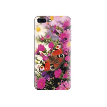 Husa Iphone 7 Plus Purple Flowers Husa Iphone 7 Plus Purple Flowers