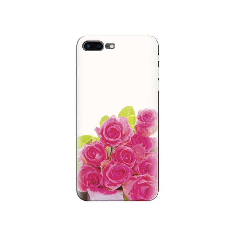 Husa Iphone 8 Plus Pink Flower 007
