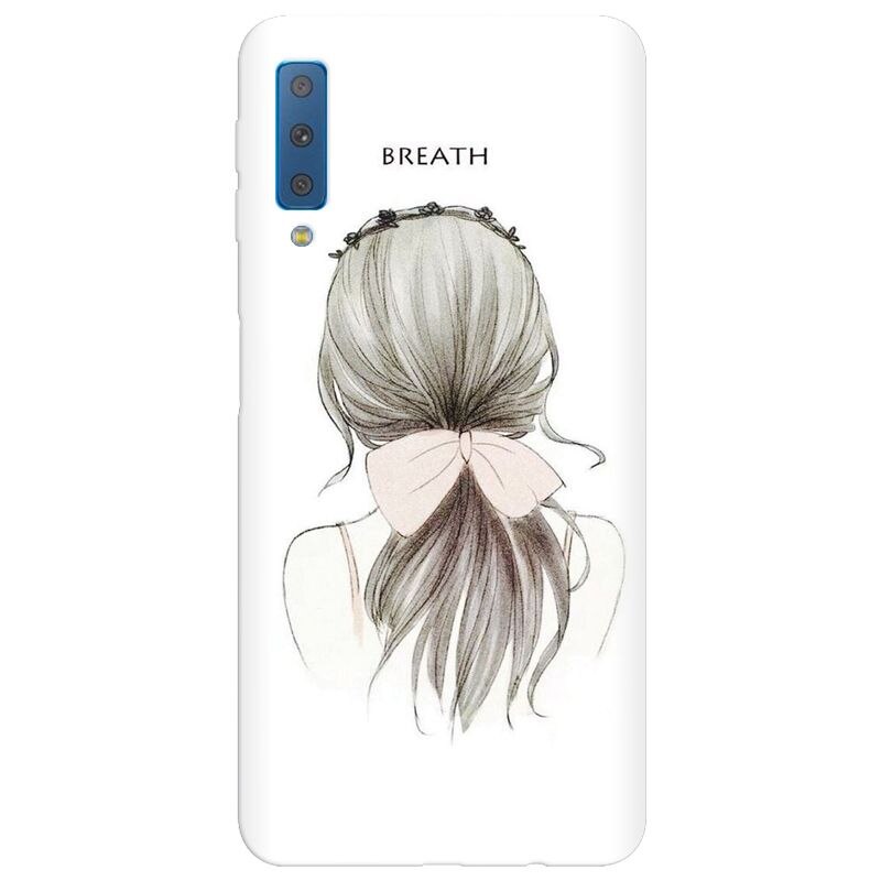 Husa silicon pentru Samsung Galaxy A7 2018, Breath