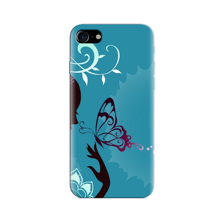Iphone 5s tok Blue Butterfly 002