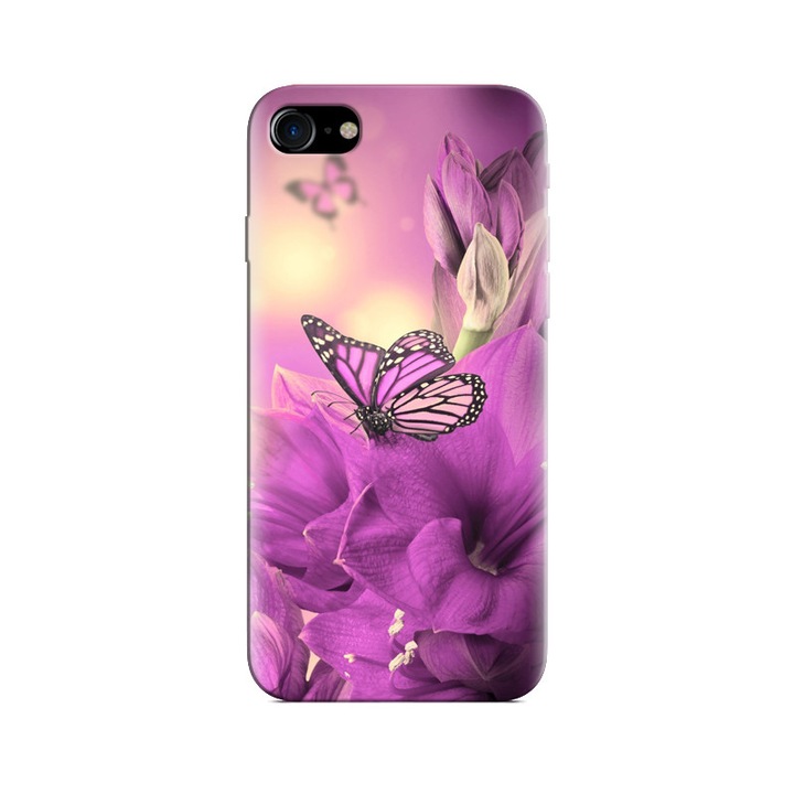 Iphone 5s tok Purple Butterfly 003