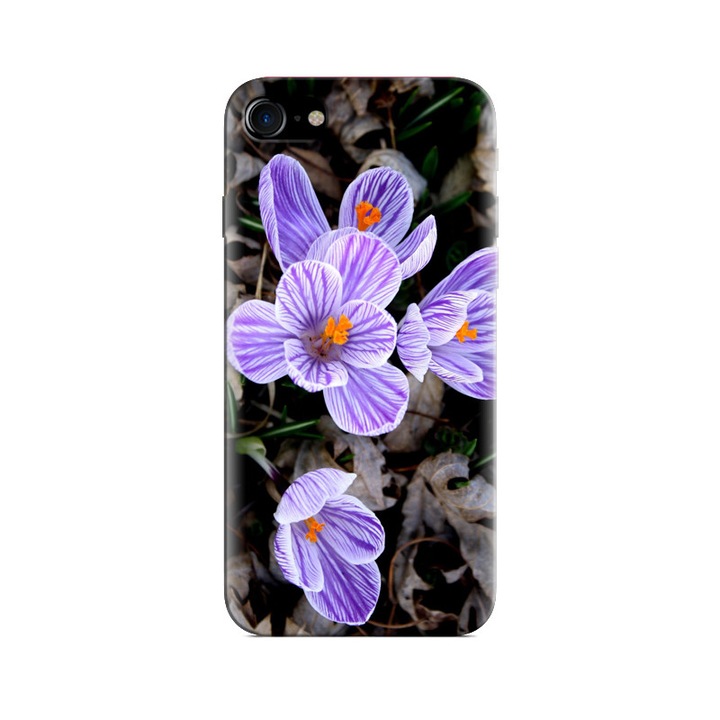 Iphone 5s tok Purple Flowers 001