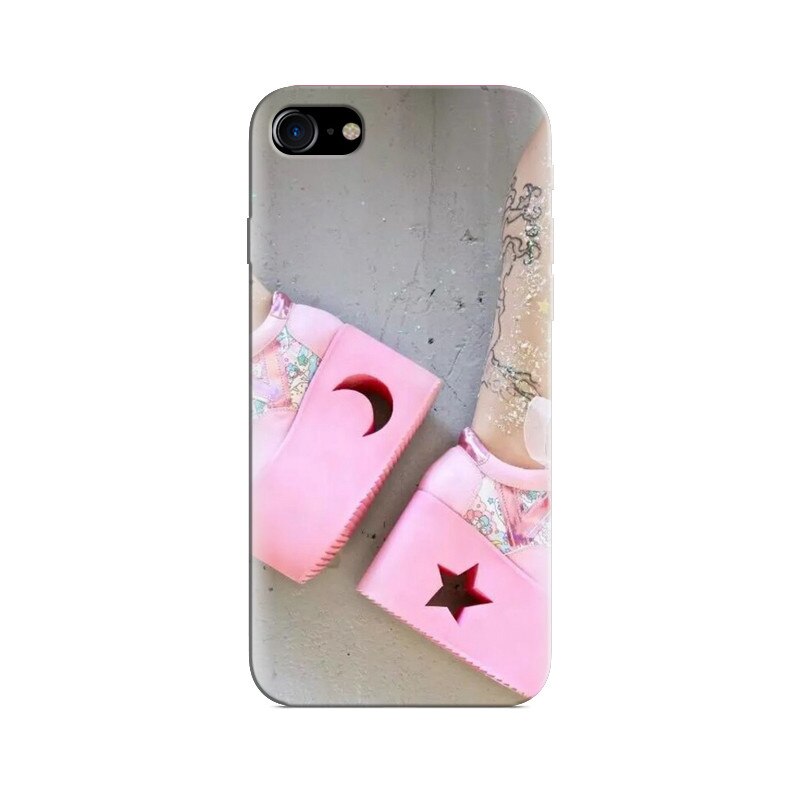 Husa Iphone 7 Pink Cute Girly 002
