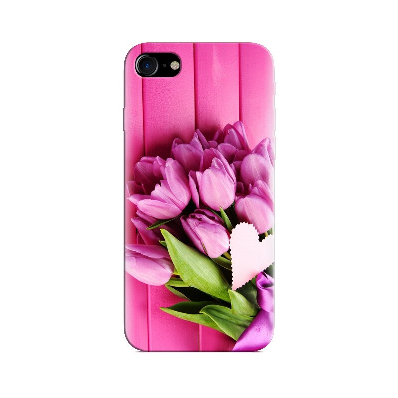 Husa Iphone 7 Pink Flower 004