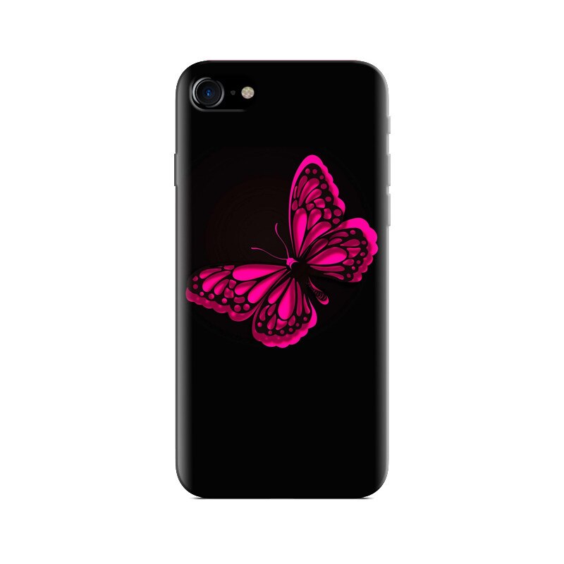Husa Iphone 7 Pink Butterfly 001