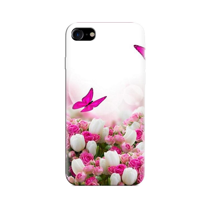 Husa Iphone 7 Pink Butterfly 002