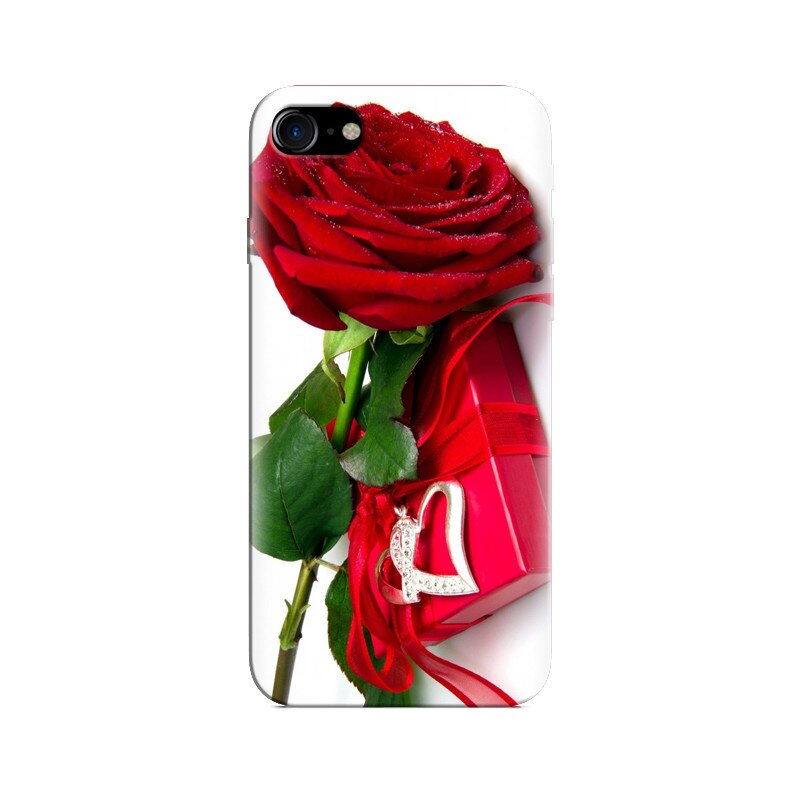 Husa Iphone 7 Red Rose 002