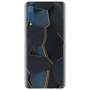 Husa silicon pentru Samsung Galaxy A7 2018, Abstract Draw Husa silicon pentru Samsung Galaxy A7 2018, Abstract Draw