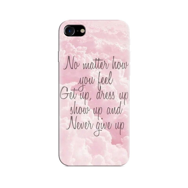 Husa Iphone 8 Pink Quotes