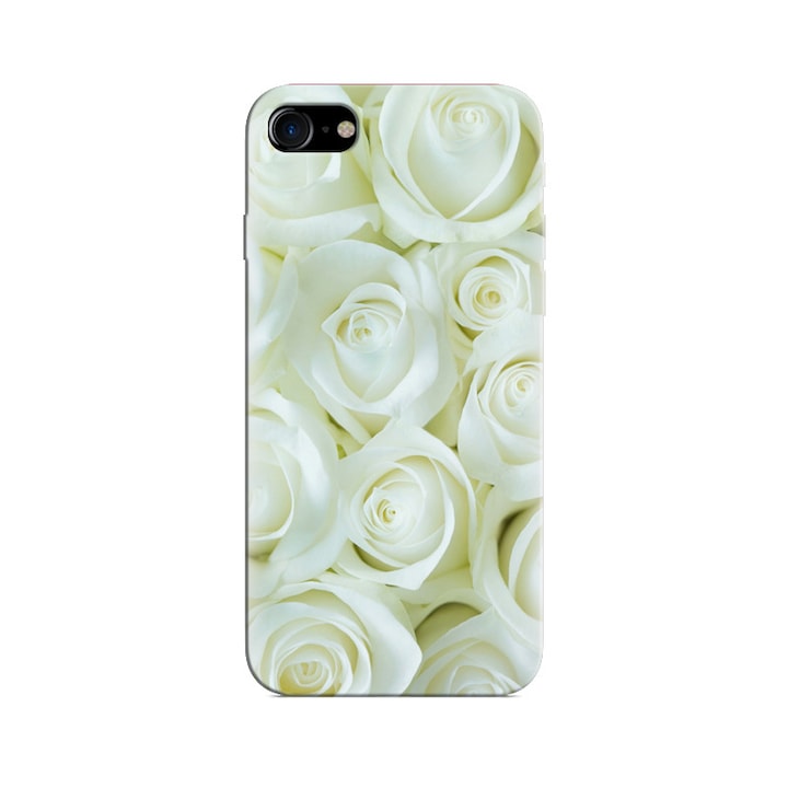 Iphone 5s White Flower mobiltelefon tok