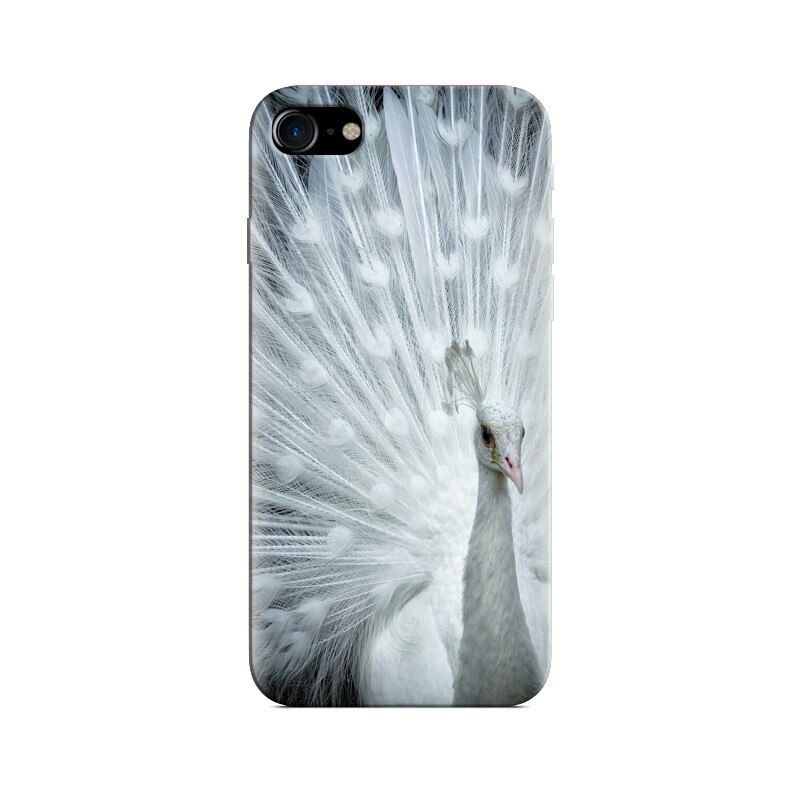 Husa Iphone 8 White Peacock