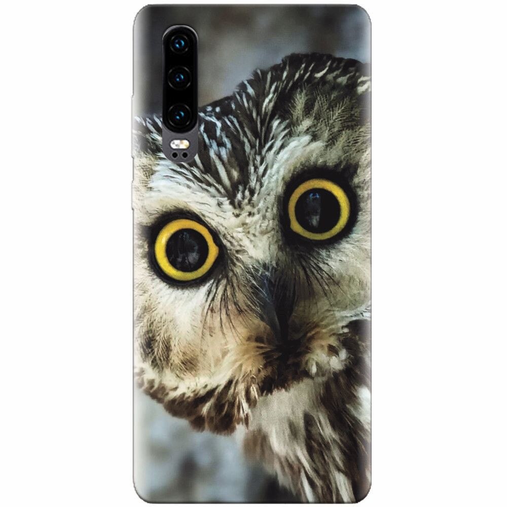 Husa silicon pentru Huawei P30, Owl