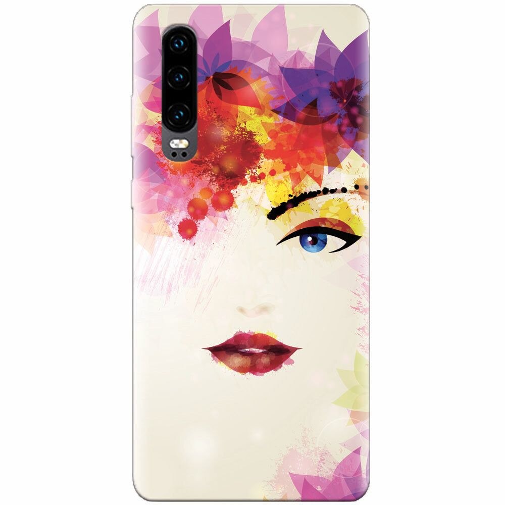 Husa silicon pentru Huawei P30, Pretty Face
