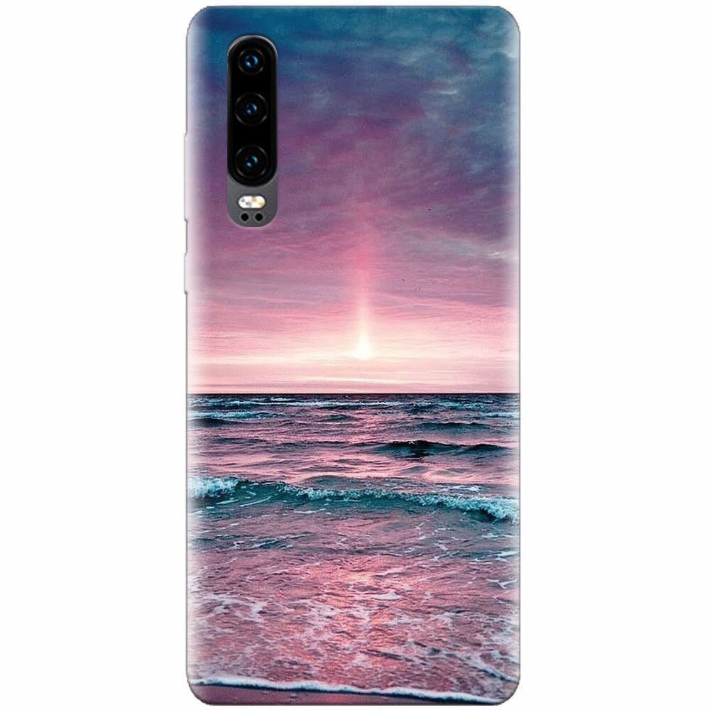 Husa silicon pentru Huawei P30, Calm Sea