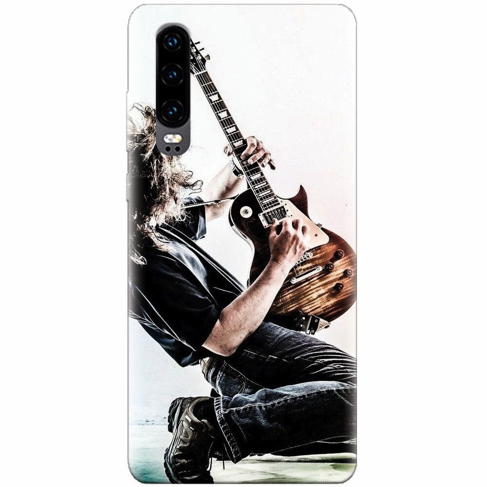 Husa silicon pentru Huawei P30, Rock Star