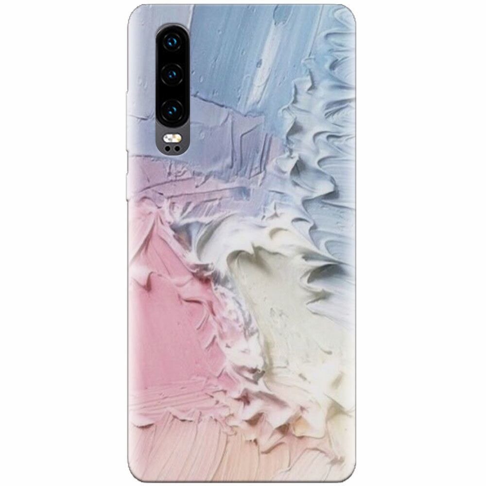 Husa silicon pentru Huawei P30, Paint